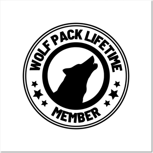 Wolf Pack Lifetime Membership Posters and Art